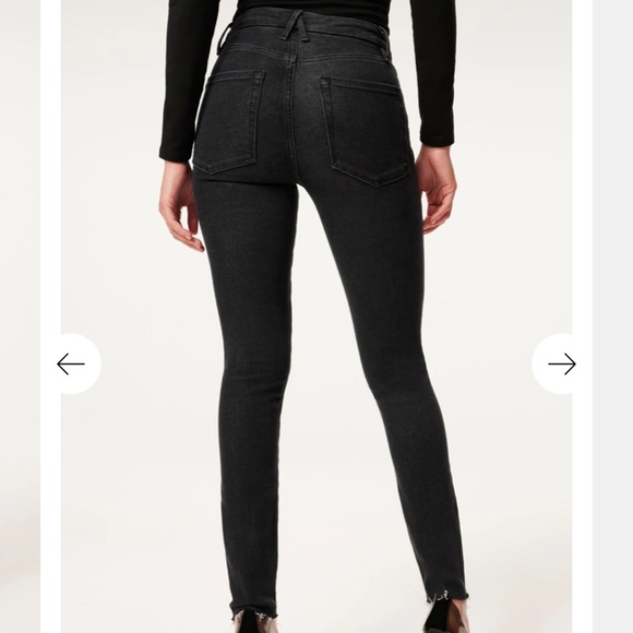 GOOD AMERICAN | Good Legs | Raw Hem in BLK184 - Picture 2 of 11